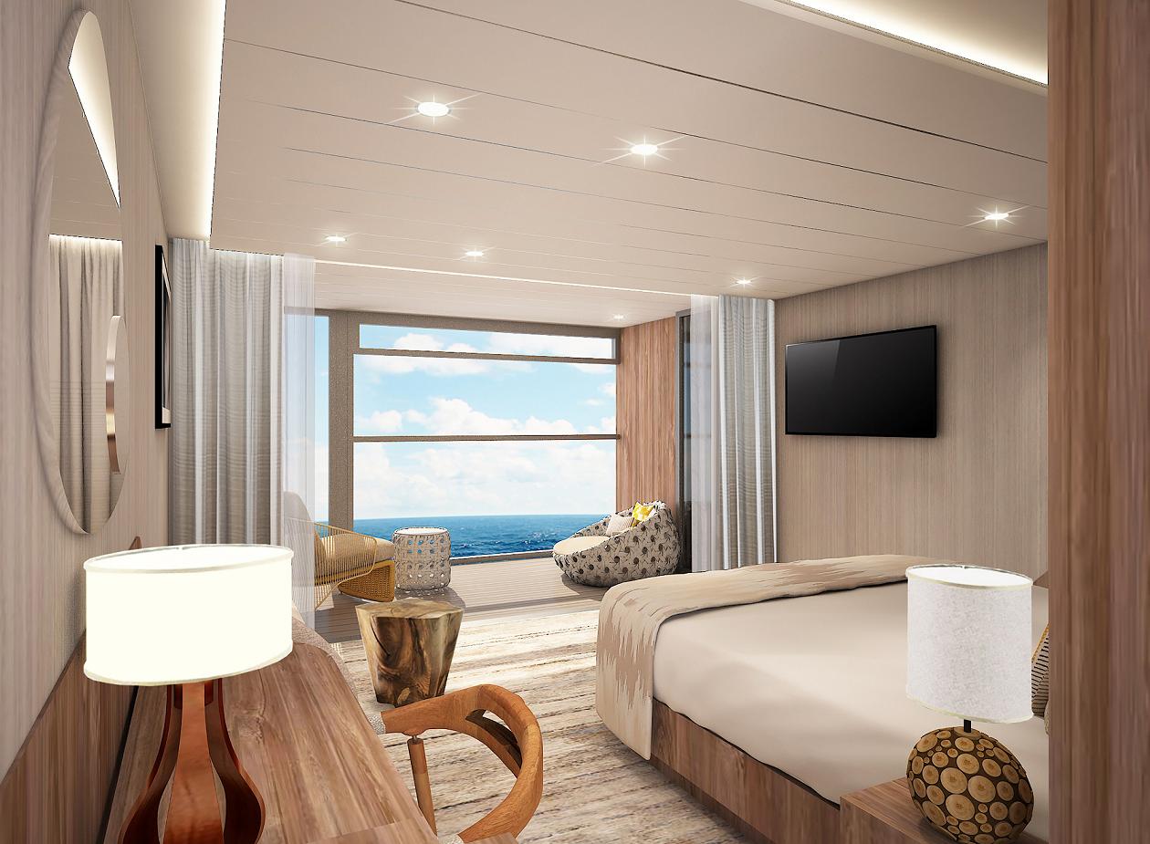 Un ejemplo de una Sky Suite a bordo del Celebrity Flora, con su infinity veranda, los balcones acristalados cuyo moderno diseño permiten integrar el balcón en la zona de estar. CRUCEROS CELEBRITY FLORA CRUCEROS EXPLORACION ISLAS GALAPAGOS CRUCEROS EXPEDICION CRUCEROS AVENTURA CRUCEROS NATURALES CRUCEROS NATIONAL GEOGRAFIC NATIONAL GEOGRAPHIC CRUCEROS NATURALEZA CRUCEROS ISLAS GALAPAGOS CRUCEROS PARQUE NATURAL EXPLORACION GALAPAGOS CRUCEROS CELEBRITY CRUISES #Galapagos #CrucerosGalapagos #CelebrityFlora #CelebrityCruises #CrucerosCelebrity #CrucerosExploracion #CrucerosExpedicion #CrucerosAventura #CrucerosBarcoPequeño #BarcosExploracion #YateExploracion #InfinityVeranda
